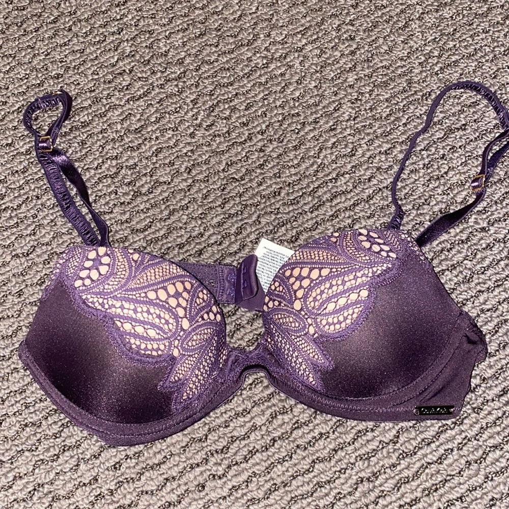 Sexy Purple Calvin Klein Push Up Bra